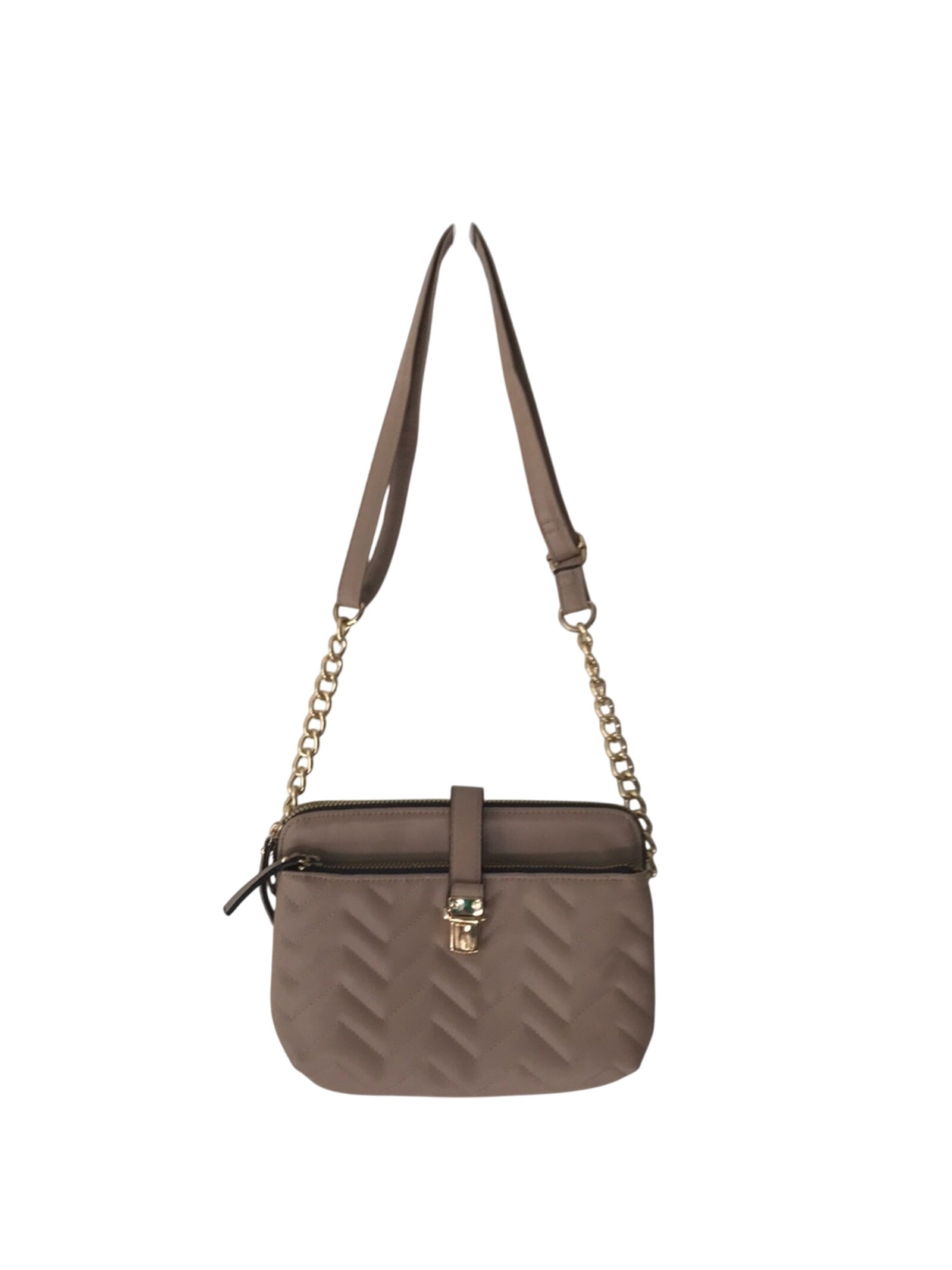 Primark Quilted Faux Leather Chain Strap Crossbody Shoulder Bag Adjustable